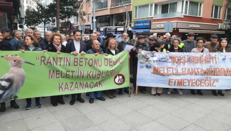 Çevre için yürüyüşe engel