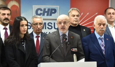 CHP Samsun İl Başkanı’ndan yurttaşa ‘AKP’ uyarısı: ‘İradeniz dışında bir siyasi partiye üye yapılmış olabilirsiniz’