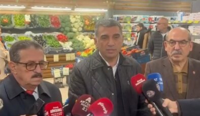 CHP’li Erol acı gerçeği alışveriş yaparak gösterdi: ’20 bin lira emekli maaşıyla…’