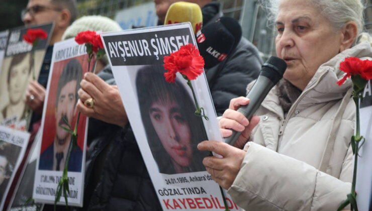Cumartesi Anneleri 1087. haftada ‘Ayşenur Şimşek’ için adalet istedi