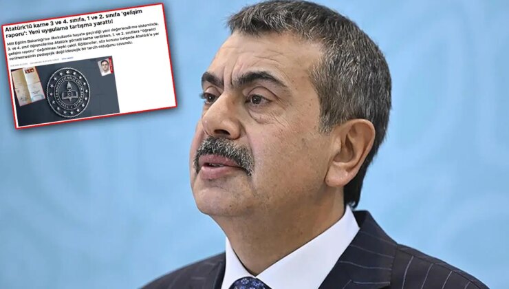 Cumhuriyet gündeme getirmişti… CHP’den, Bakan Tekin’e ‘Öğrenci Gelişim Raporu’ tepkisi: ‘Atatürk’e düşmanlığı asli bir görev edinmiş!’