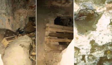 Defineciler 300 yıllık tarihi hamamı talan etti