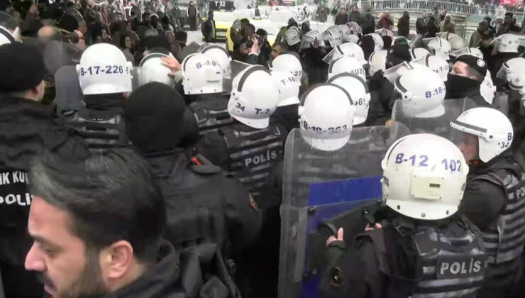 DEM Parti yürüyüşüne polisten müdahale: Gözaltına alınanlar ve yaralananlar oldu