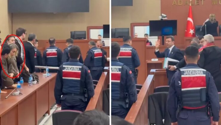 Dilek İmamoğlu’nun mahkeme salonundaki görüntüsü olay oldu