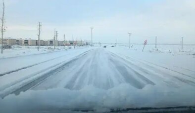 Diyarbakır’da kar yağışı etkili oldu: Uçuşlar iptal edildi!