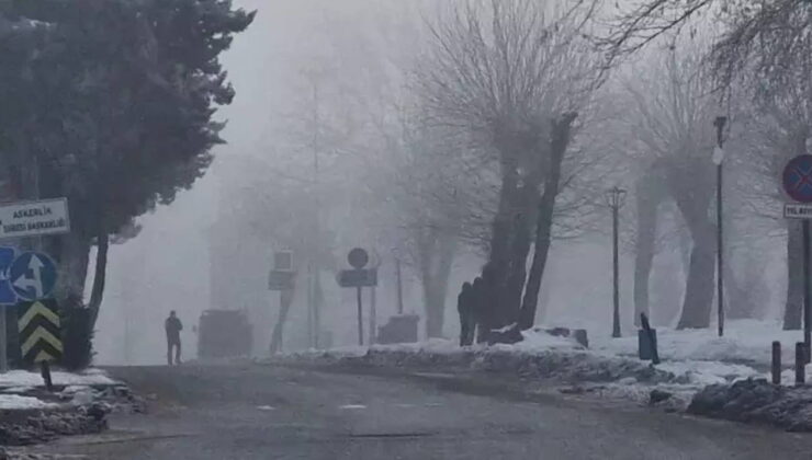 Diyarbakır’da sis etkili oldu!