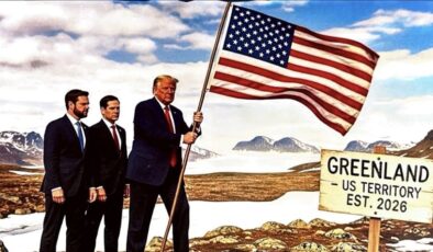 Donald Trump’ın Grönland ısrarı: Bayrak diktiği anları paylaştı