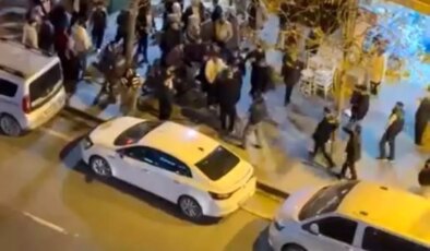 Düğün salonunda başlayan kavga sokağa taştı