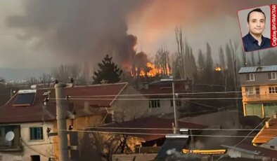 Eber Gölü civarında yangın: ‘Bilerek yaktılar’ iddiası