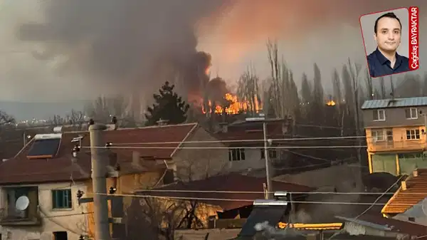 Eber Gölü civarında yangın: ‘Bilerek yaktılar’ iddiası