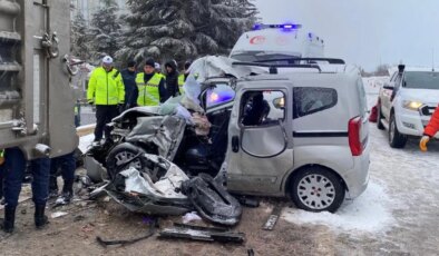 Elazığ’da feci kaza: Yaşlı çift hayatını kaybetti