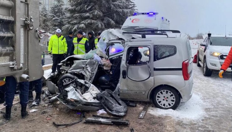 Elazığ’da feci kaza: Yaşlı çift hayatını kaybetti