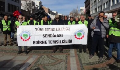 Emekliler 2026 zammı öncesi sokakta: ‘Derhal 20 bin TL seyyanen zam yapılsın’