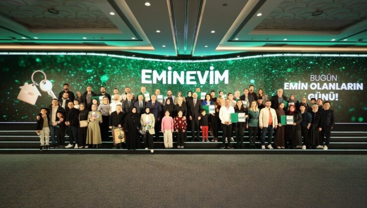 Eminevim 2026’nın ilk tapu teslim töreninde üyeleriyle buluştu
