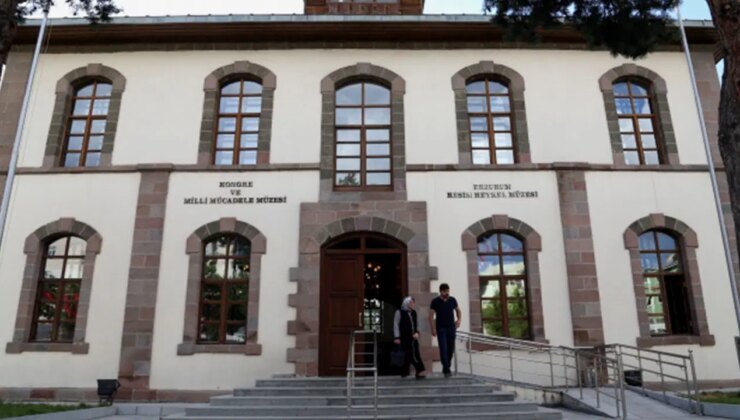 Erzurum Kongresi’nin yapıldığı tarihi bina ziyarete kapatıldı