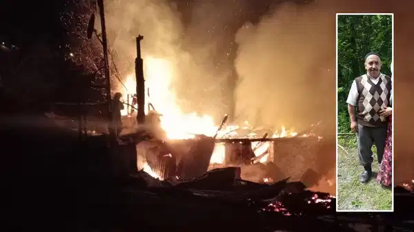 Evini ateşe verdi: Ağaçta asılı halde ölü bulundu