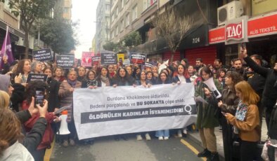 Eylem sırasında çirkin provokasyon: Kadınlar ‘Durdona Khokimova’ için sokakta!