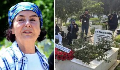 Fatma Girik, mezarı başında anıldı