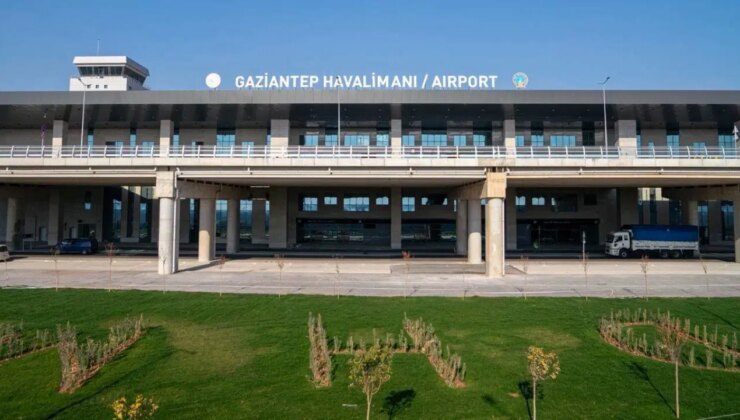 Gaziantep Havalimanı uçuşlara açıldı