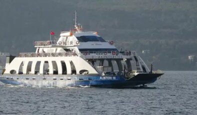 GESTAŞ’ın bazı feribot seferleri fırtına nedeniyle iptal edildi
