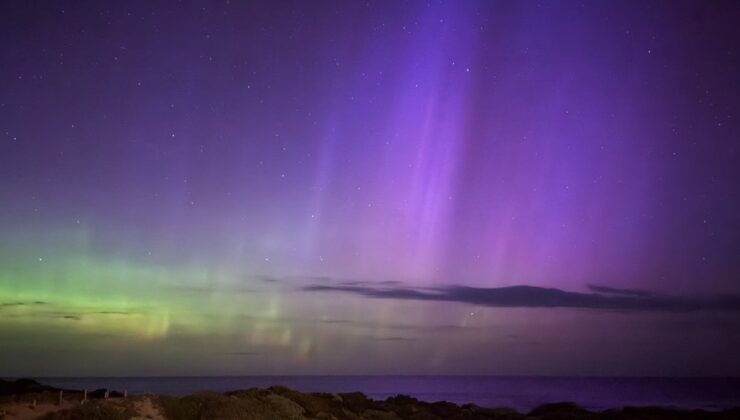 Güneş’teki patlama ilk olarak Avustralya’dan görüntülendi