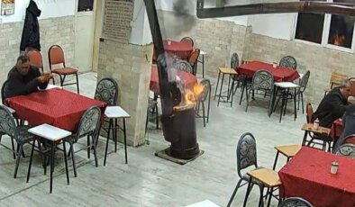 Güzel kokması için sobaya kolonya döktü, faciadan dönüldü!