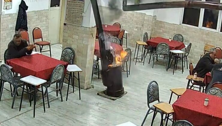 Güzel kokması için sobaya kolonya döktü, faciadan dönüldü!