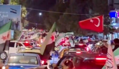 Halep YPG’den temizlendi: Bölgede kutlamalar başladı