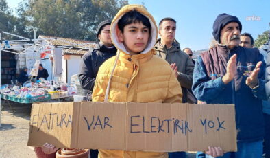Hatay Defne’de elektrik kesintisi protestosu: ‘Bu ayrımcılık niye?’