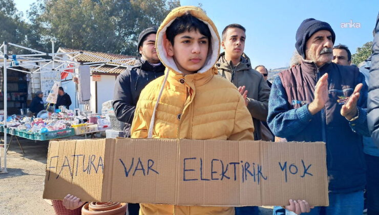 Hatay Defne’de elektrik kesintisi protestosu: ‘Bu ayrımcılık niye?’