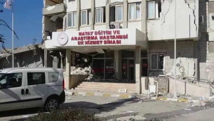 Hatay Eğitim ve Araştırma Hastanesi’nin yıkılmasına ilişkin kamu görevlerine soruşturma izni verilmemesini TBMM gündeminde