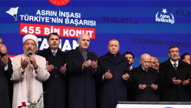 Hatay’daki deprem konutları kura töreninde skandal! Aynı ev 8 aileye…