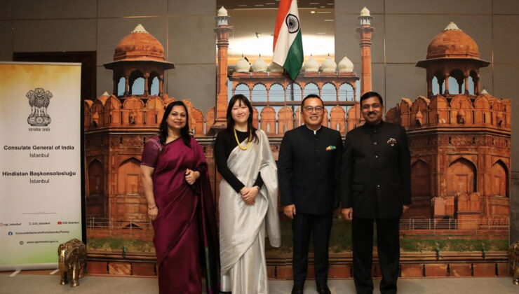 Hindistan’ın 77. Cumhuriyet Bayramı İstanbul’da kutlandı