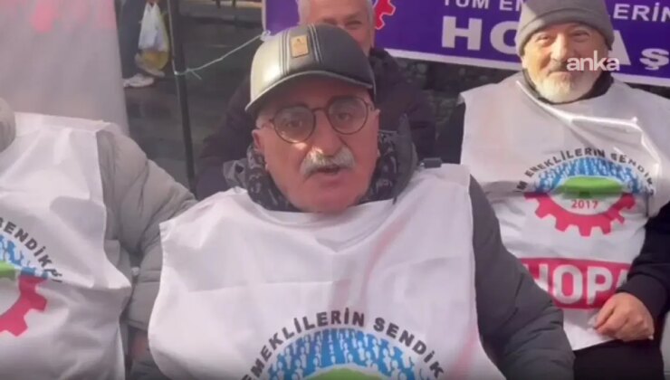 Hopa’da emeklilerin oturma eylemi devam ediyor: 23 yıldır ülkeyi yöneten bu iktidar, bizi dilenci durumuna düşürdü