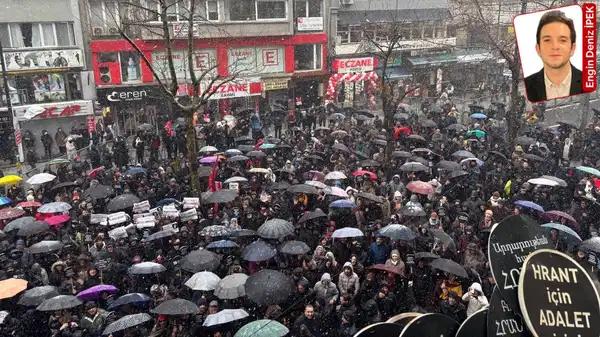 Hrant Dink katledilişinin 19. yılında Sebat Apartmanı önünde anıldı: 19 yıldır aynı yerde, aynı talep