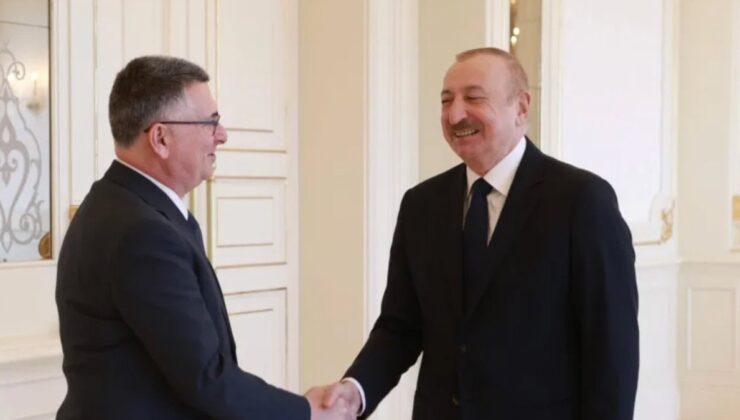 İlham Aliyev, İsrail Dışişleri Bakanı Gideon Saar’ı kabul etti