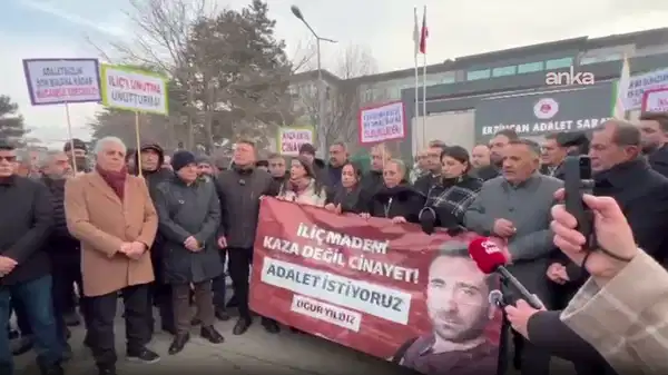 İliç faciasında 9 işçi hayatını kaybetmişti… Aileler adalet yürüyüşü yaptı: ‘Türkiye’de ne hukuk var ne de adalet’