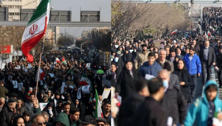 İran’da ülke genelinde mitingler: ‘Yabancı destekli kargaşaya hayır’