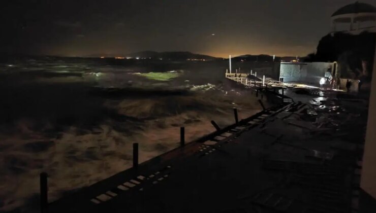 İskelede çalışan işçiler denize düştü: 1 ölü, 2 yaralı!