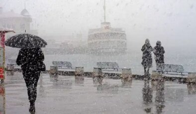 İstanbul için üç günlük hava alarmı: Kar kapıda!