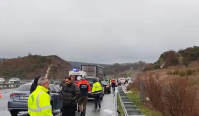 İstanbul-İzmir Otoyolu’nda feci kaza: 1 ölü 10 yaralı!
