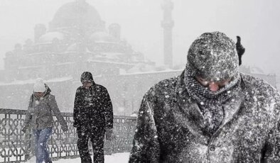 İstanbul’da hava bir anda değişecek! Kar, fırtına ve sağanak geliyor