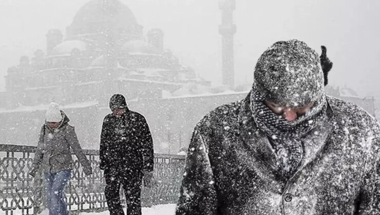 İstanbul’da hava bir anda değişecek! Kar, fırtına ve sağanak geliyor
