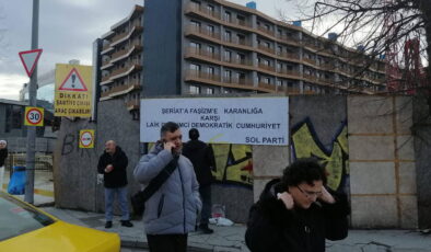 İstanbul’da ‘pankart’ hedef alındı: Sol Partili iki yönetici gözaltında