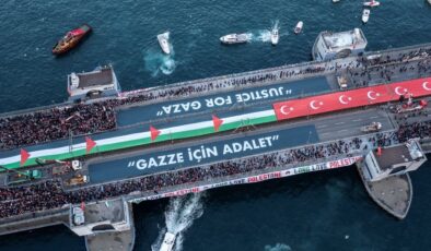 İstanbul’daki Filistin yürüyüşü dünya basınında