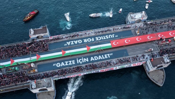 İstanbul’daki Filistin yürüyüşü dünya basınında