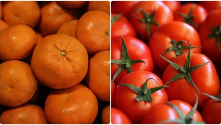 İstanbulluların 2025’te en çok tükettiği ürünler: Mandalina ve domates