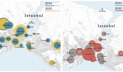 İstanbul’un hava kirliliği haritası açıklandı: En fazla hava kirliliği Kağıthane’de