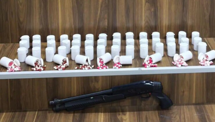 İzmir’de 2 bin 550 sentetik hap ele geçirildi: 1 gözaltı
