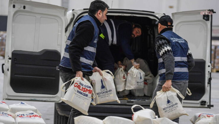 İzmir’de 24 bin haneye kahvaltı paketi dağıtımı başladı
